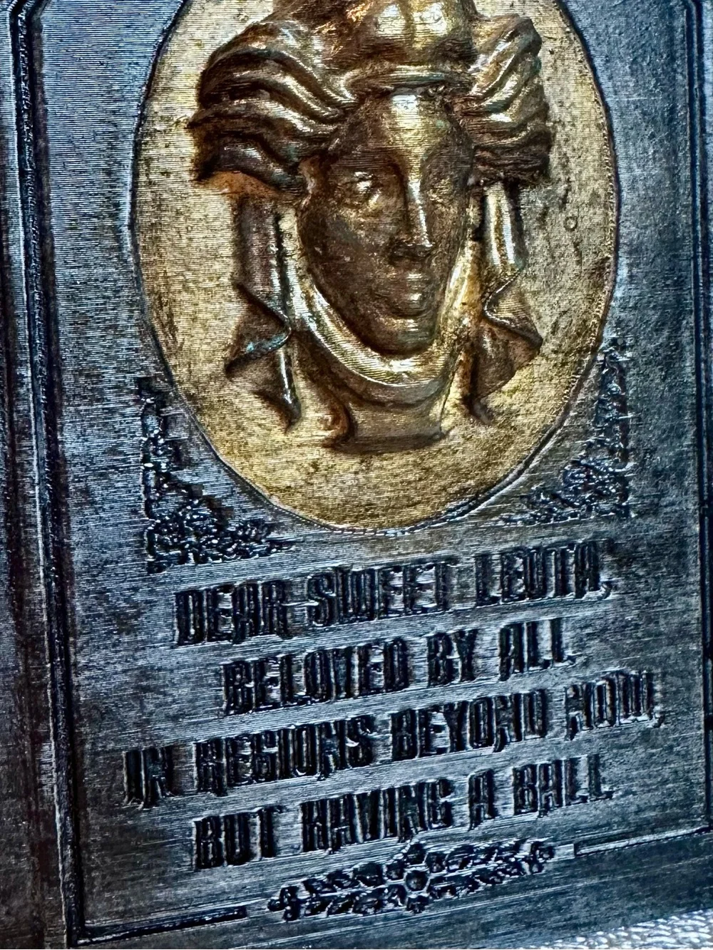 Disney Madame Leota Tombstone Soap Holder for Bath & Body Works Bottle